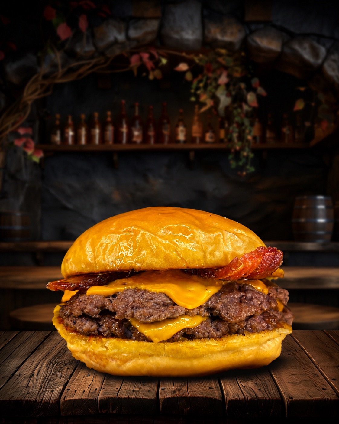 Epic Bacon Burger